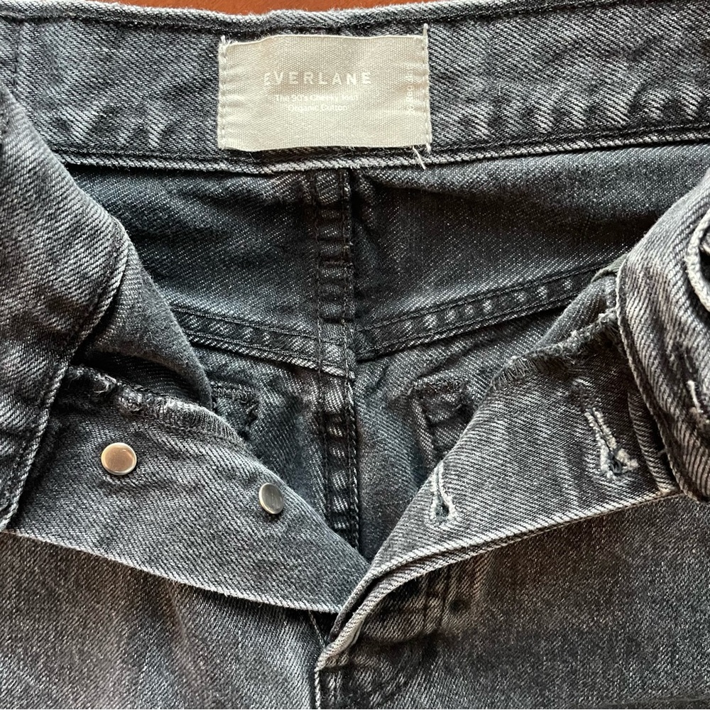 Everlane The 90’s Cheeky Jeans washed black Size 26